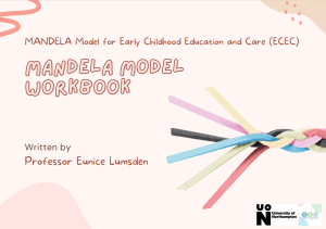MANDELA Model Workbook cover